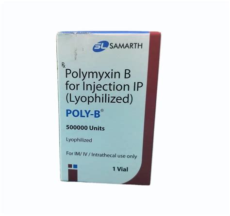 Polymyxin B Sulfate Injection 3 Mg At ₹ 480 Vial In Pune Id