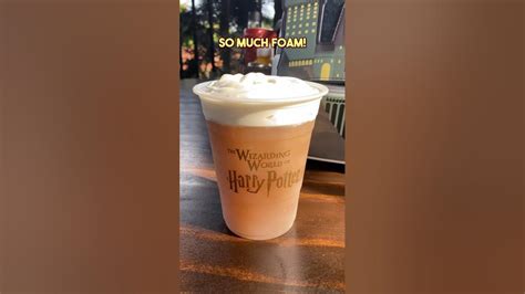 Delicious Butterbeer From Hogsmeade at Universal Orlando! 🍻🤩 - YouTube