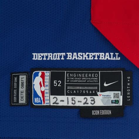 Detroit Pistons Icon Jersey