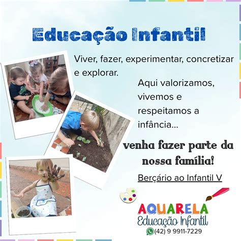 Escola De Educação Infantil Aquarela | Pôrto União SC