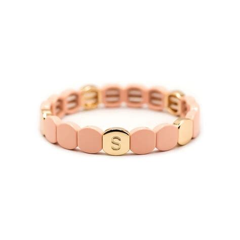 Achat Bracelet Simone à Bordeaux Colorful en métal émaillé nude