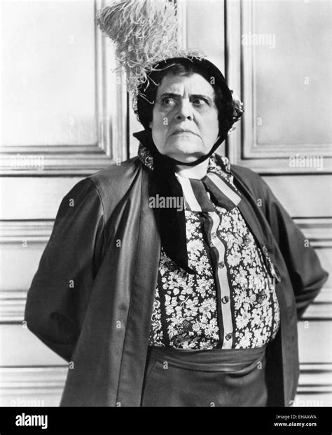 Marie Dressler On Set Of The Film Tugboat Annie 1933 Stock Photo