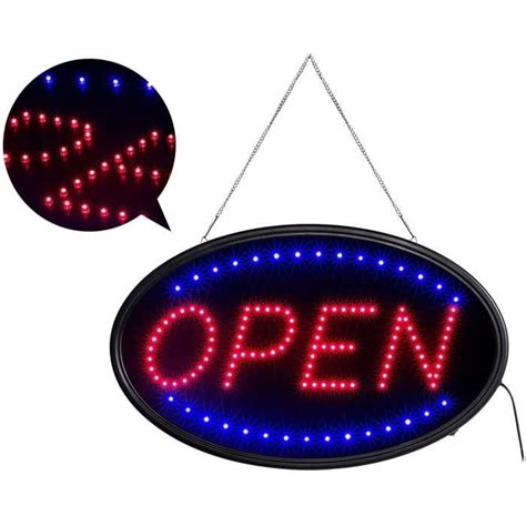 Enseigne Au Néon Ouvert Et Fermé 2 En 1 Led Sign Neon Pour Magasin à