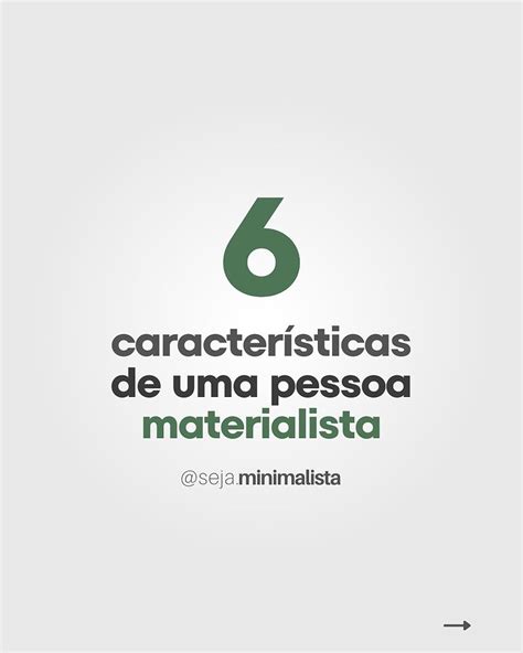 O Que É Ser Materialista