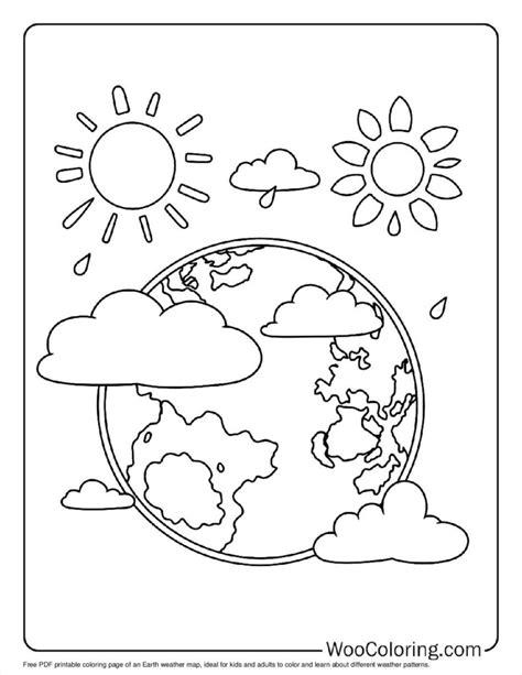 weather coloring pages water cycle coloring page educational images