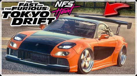 Nfs Heat Mazda Rx Han Velozes Furiosos Tokyo Drift Youtube