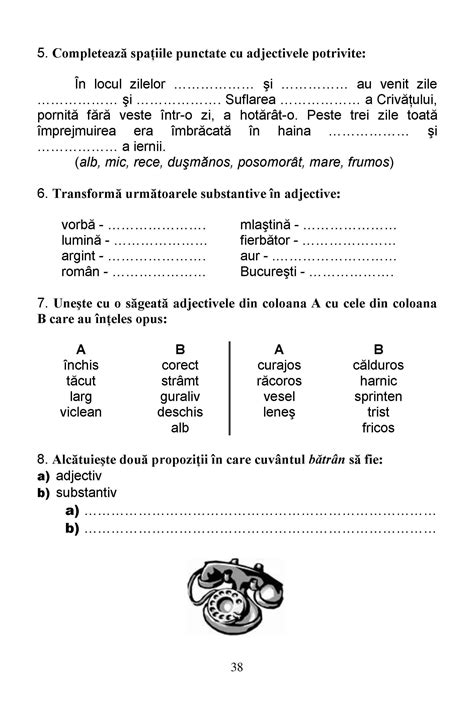 Educatia Conteaza Fise De Lucru Clasa A Iii A Gramatica 220