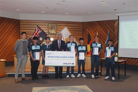 Fairfield City Council Recognises Local Athletes - WSAS