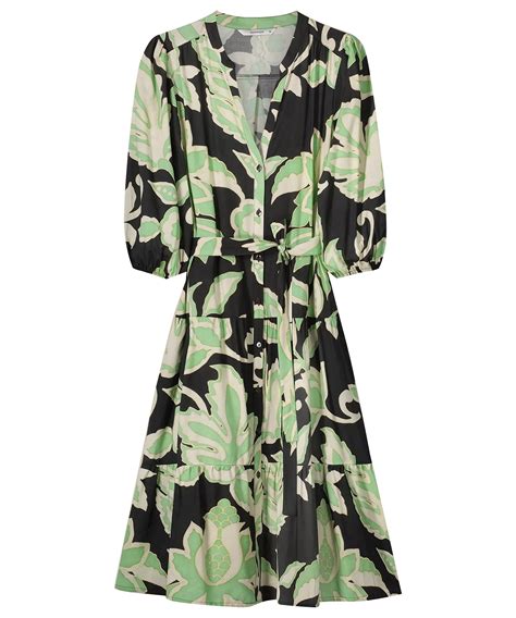 Summum Jurk Botanical Print Beone