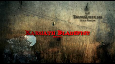 Wolfsblut Vs Kargath Bladefist Heroic Youtube