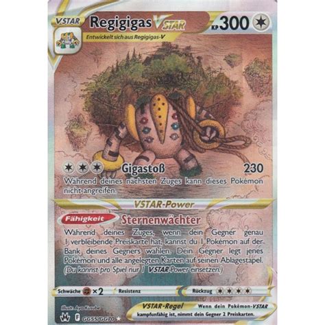 Regigigas VSTAR GG55 GG70 FULLART Zenit der Könige Pokemon Karte kaufen