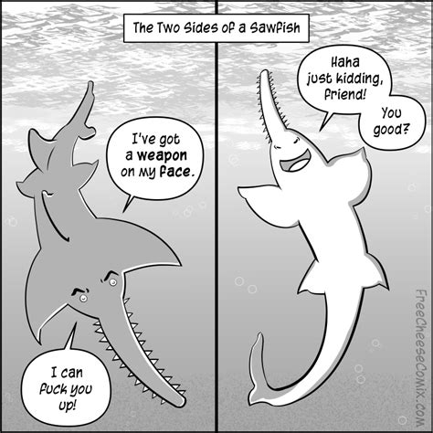 Sawfish : r/funny