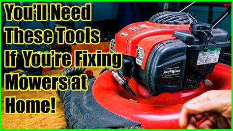 5 Essential Tools For The Diy Home Small Engine Mechanic Youtube