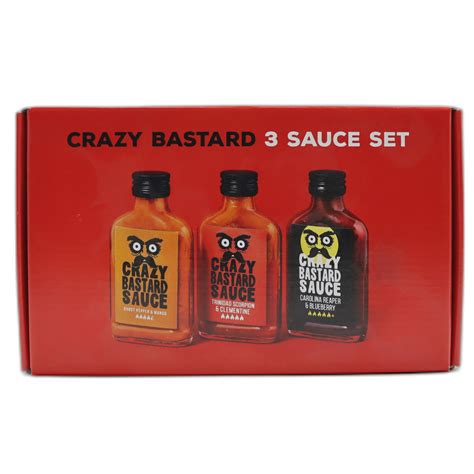 Crazy Bastard Hot Sauce 7 X 100ml 7er Set Acheter