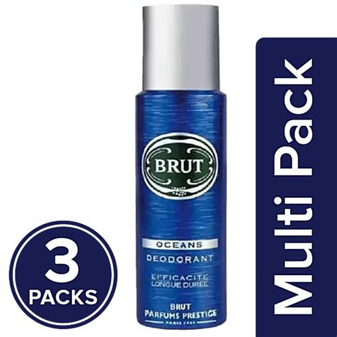 Buy Brut Oceans Deodorant For Men Long Lasting Fresh Aquatic