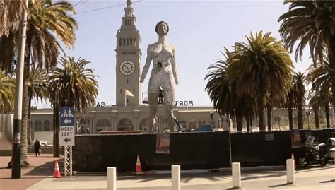 San Fran Unveils 45 Foot Statue Of Naked Woman
