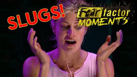 Fear Factor Moments Eat Slugs Drink Bile YouTube