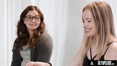 UP CLOSE Gorgeous Leana Lovings Scarlett Sage Have Amazing Soft Passionate Romantic Sex