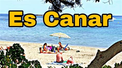 Es Canar 2023 Beach And Promenade Update No Sun Bed At The Beach