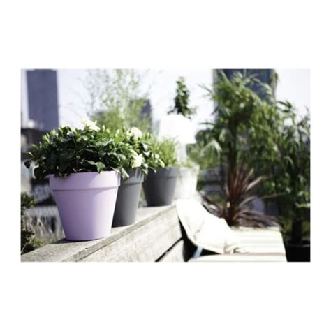 Elho Pot De Fleurs Rond Loft Urban Cm Gris Chaud Jardiland