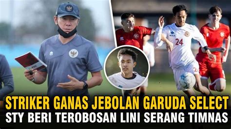 ASAH UJUNG TOMBAK TIMNAS STY Panggil Striker Baru Jebolan Garuda