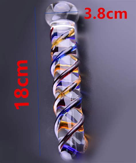 CM Glass Dildos Penis Anal Beads Butt Plug Anus Stimulator In Adult Games Erotic Sex