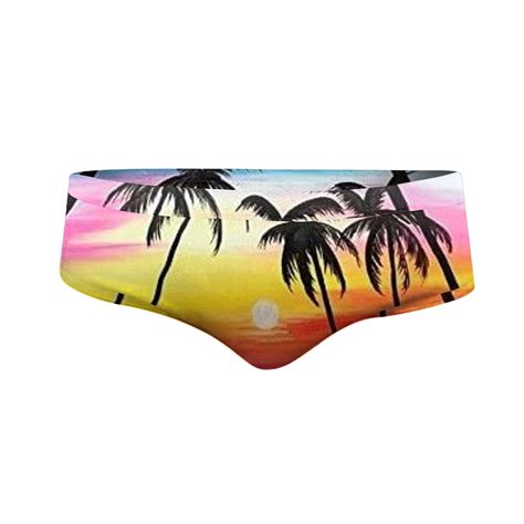 Men S Swimming Trunks Flat Corner Design Ideal For Beach Resort Water Park Or Hot Springs With