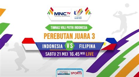 Jadwal Sea Games 2021 Di MNCTV Hari Ini 21 Mei 2022 Live Bulutangkis