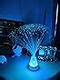 Playlearn Fibre Optic Colour Changing Lamp Crystal Filled Base