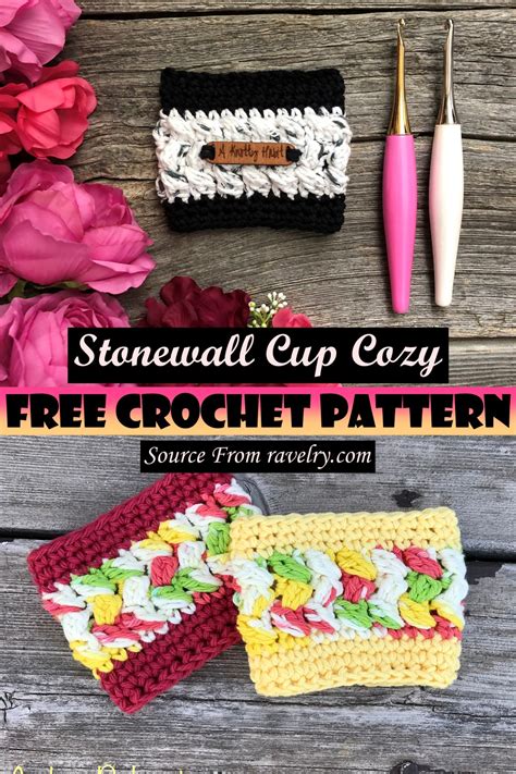 10 Free Crochet Cup Cozy Patterns