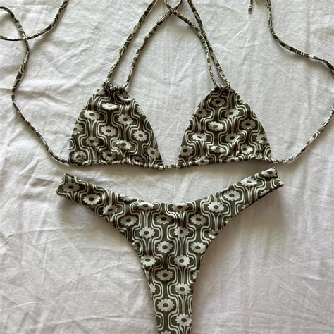 Acacia Swimwear Zinnia Bikini Set Canons Top M Oslo Depop