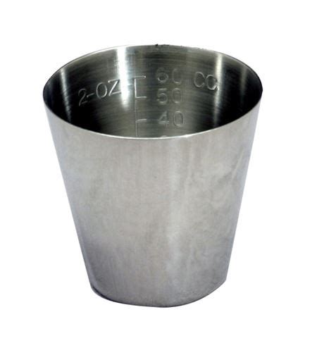 Graduated Medicine Cup Stainless Steel Lab Supplies Future Health