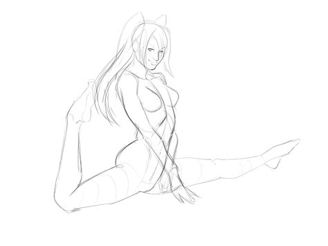 Astra Sketch By Kougyokuyuria Hentai Foundry