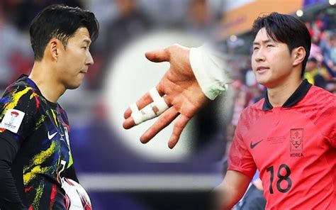 Spurs Star Son Heung Min Grabs Lee Kang In Punches Fly KFA S Confirm