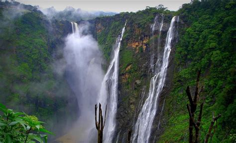 jog falls  beautiful waterfall  karnataka mustvisitplacecom