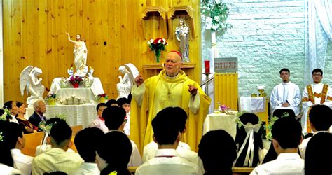 Bishop Celebrates Confirmation With Our Lady Of La Vang Vietnamese