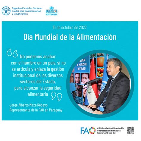 FAO Paraguay on Twitter Es necesario fortalecer la articulación de