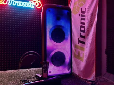 Портативная колонка для дома ELTRONIC 20-17 FIRE BOX 500. Компактные ...