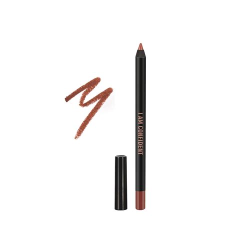 REALHER Lip Liner I Am Confident Deep Nude Vegan Creamy Formulation With Jojoba Seed Oil