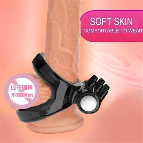 JchAouY Anneau de vibrateur sexe pour le pénis Cock Extender Ring