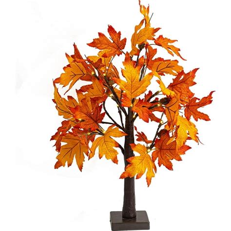 Lighted Fall Tree