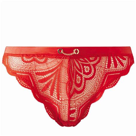 Slip Morgan Lingerie LAURA Rouge Morgan Lingerie Fitancy