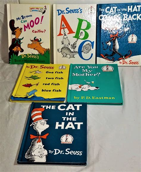 Dr Seuss Beginners Books X 5 1 By P D Eastman 6 Books Hardcover