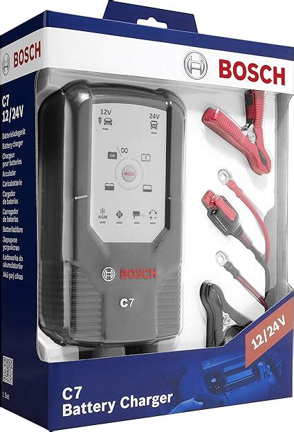 Amazon Fr Bosch Automotive C Chargeur De Batterie Intelligent Et