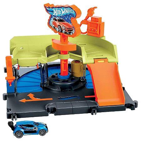 Pista Hot Wheels City Lava R Pido Hdr Mattel Real Brinquedos