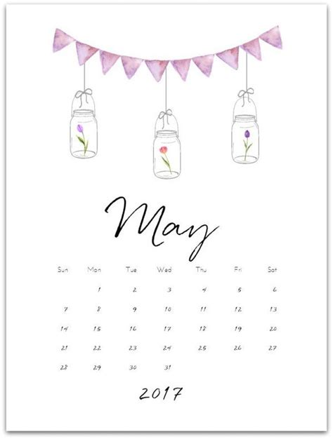 May Calendar Themes