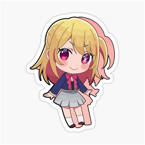 My Idols Child Oshi No Ko Chibi Hoshino Ruby Sticker For Sale By