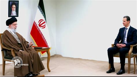 Irans Leader Receives Bashar Al Assad