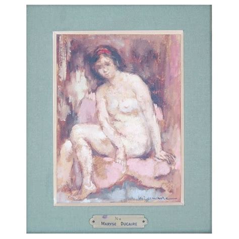 Maryse Ducaire Roque Portrait Of A Nude Mutualart