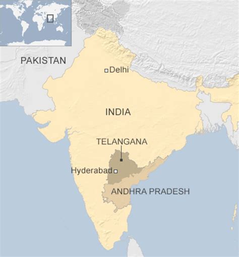 New State Of Telangana Is Born In Southern India Bbc News